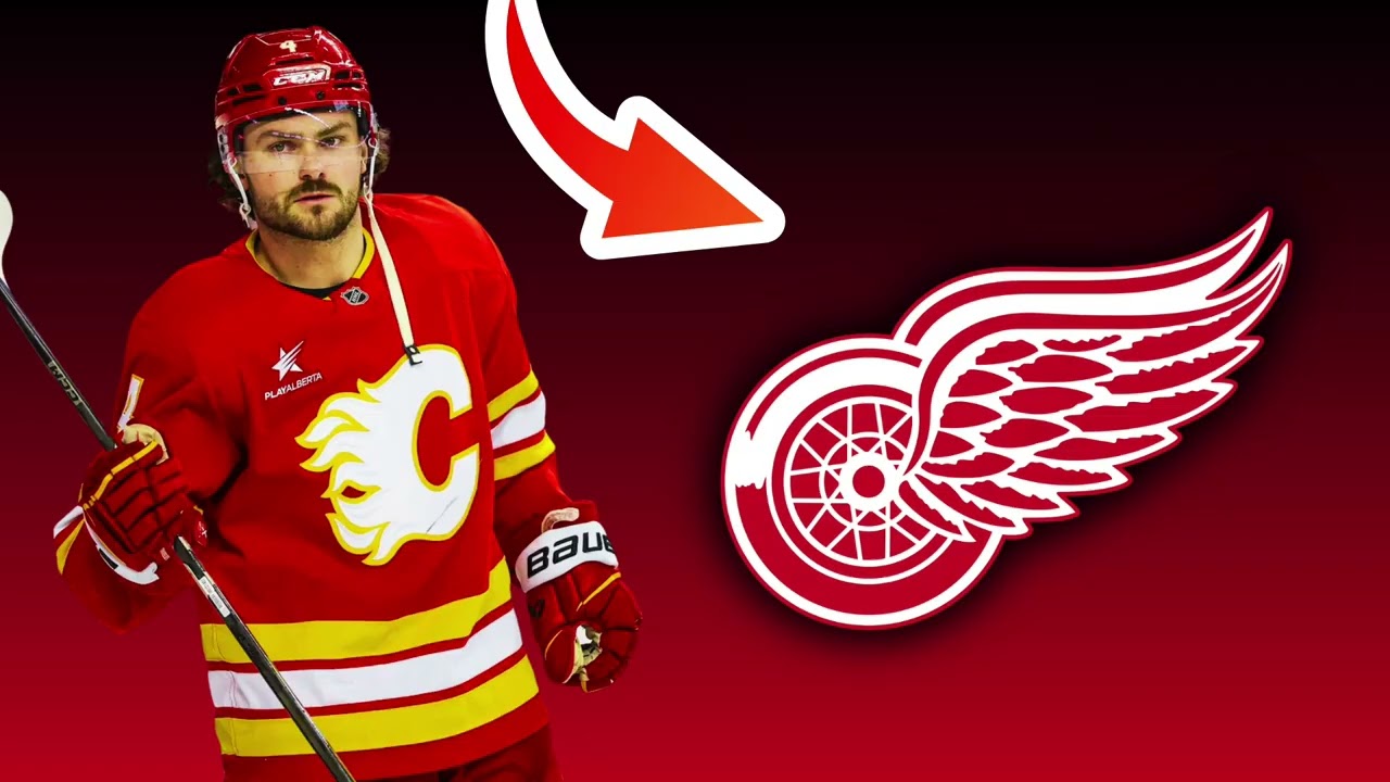 Calgary Flames TRADE Rasmus Andersson To Detroit Red Wings? | NHL Trade Rumors