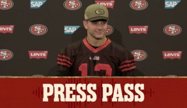 Brock Purdy Recaps Colts Game, Previews Bears Matchup | 49ers