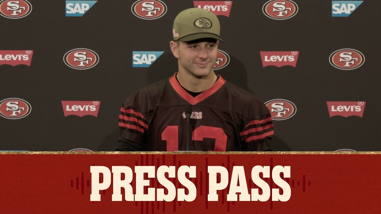 Brock Purdy Recaps Colts Game, Previews Bears Matchup | 49ers