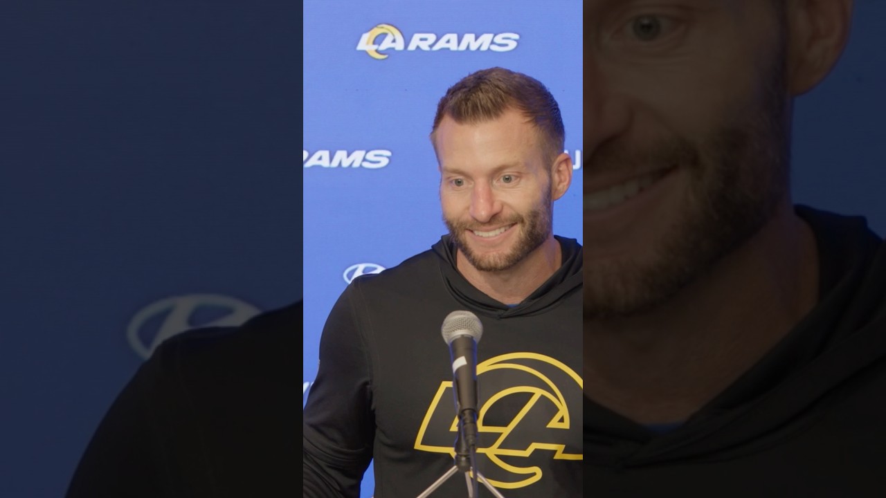 Good luck to anyone who wants to debate McVay on this one 🤣 #shorts #nfl #rams