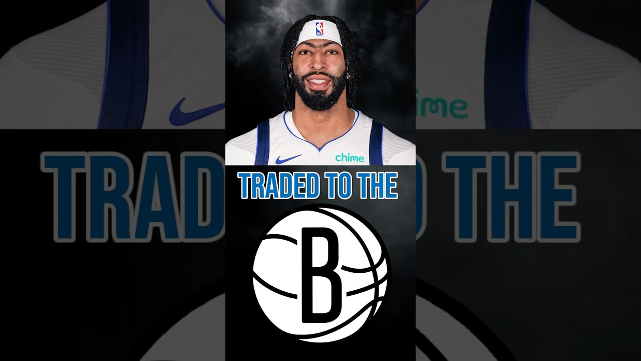 Anthony Davis TRADED to the BROOKLYN NETS‼️ #nba #nbatrade #nbanews #basketball #viralshorts