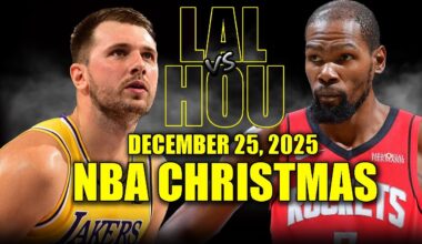 Los Angeles Lakers vs Houston Rockets Full Game Highlights – December 25, 2025 | NBA Christmas