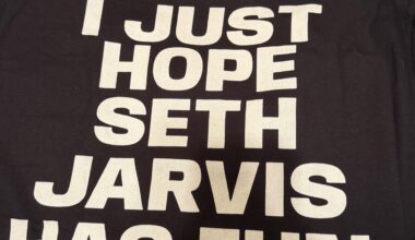 Sometimes you get a new shirt for Christmas and you can’t even wear it yet