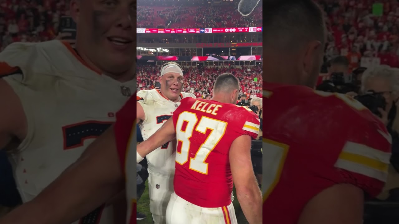 ultimate respect for #traviskelce 👏
