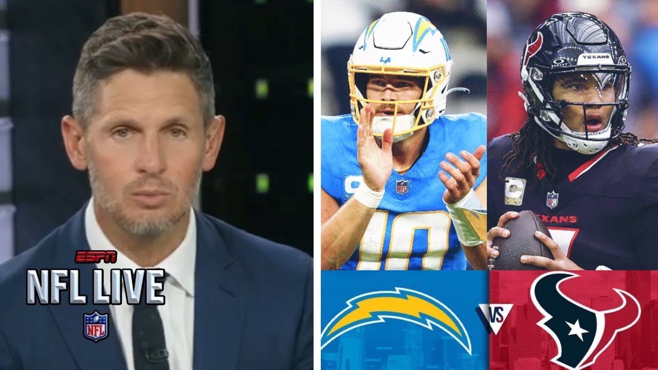 NFL LIVE| "Texans' D is a NIGHTMARE for Justin Herbert" - Dan on Houston clinch if win over Chargers