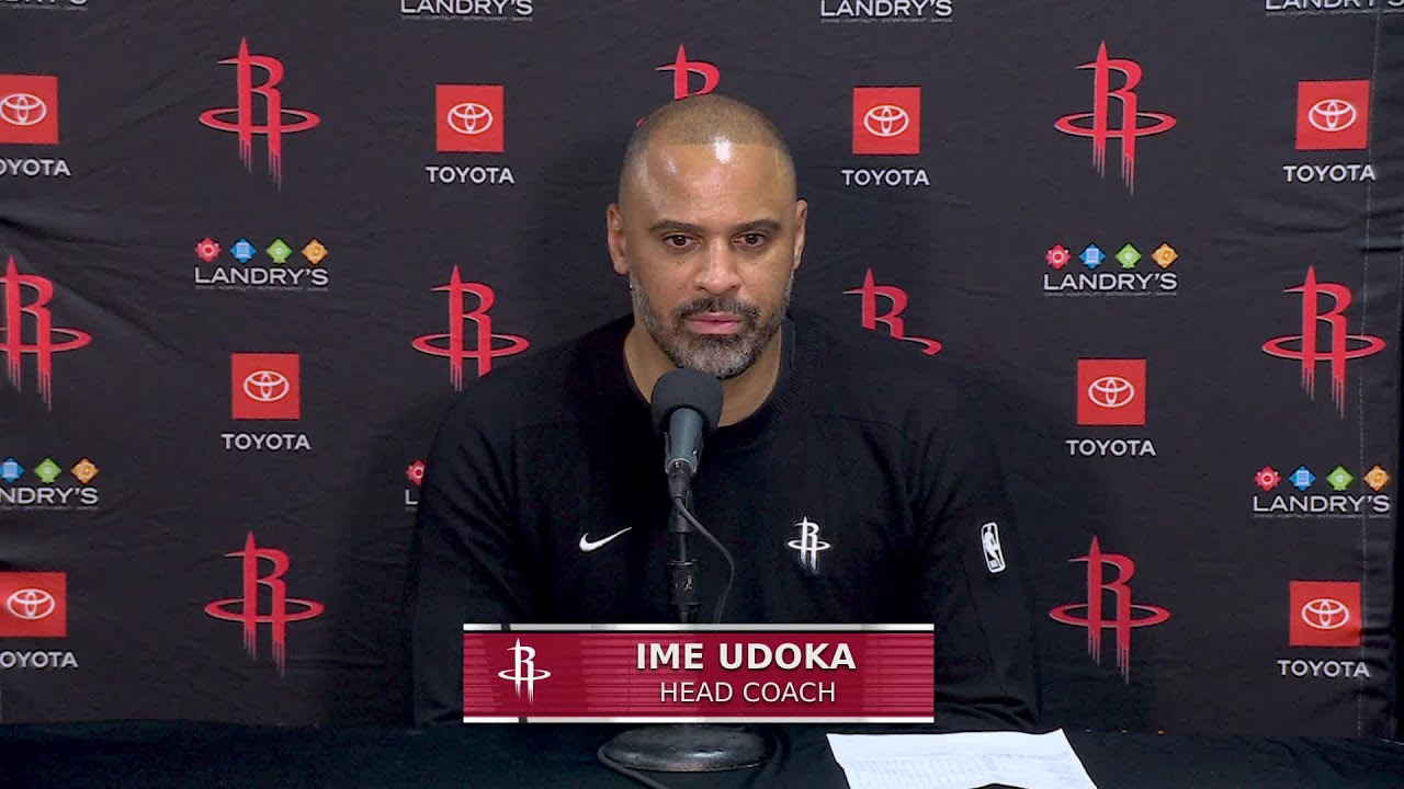 Ime Udoka with a Press Conference vs Lakers