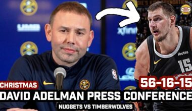 David Adelman Calls Jokic The Worlds BEST After CRAZY 56-16-15 In Nuggets OT Christmas WIN vs Wolves