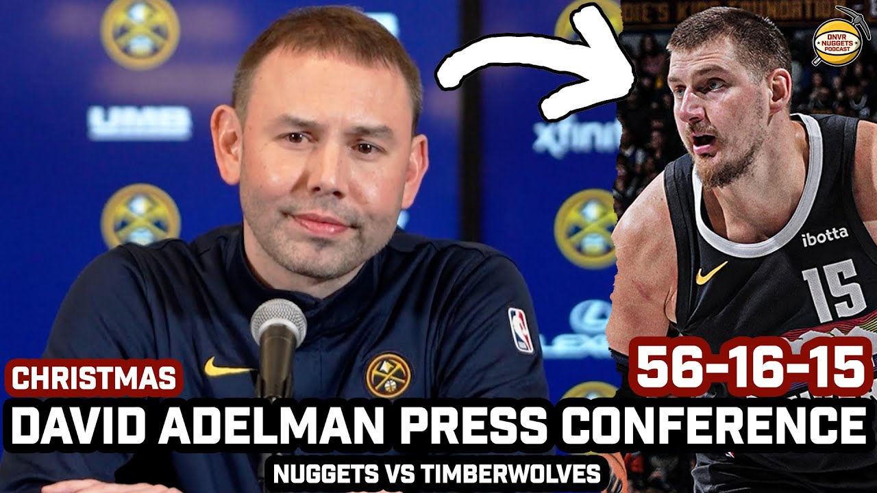 David Adelman Calls Jokic The Worlds BEST After CRAZY 56-16-15 In Nuggets OT Christmas WIN vs Wolves