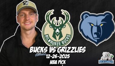 Milwaukee Bucks vs Memphis Grizzlies 12/26/25 NBA Free Picks & Prediction | NBA Betting Tips