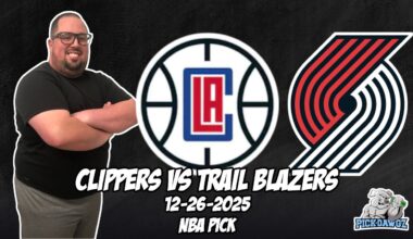 Los Angeles Clippers vs Portland Trail Blazers 12/26/25 NBA Free Picks & Prediction | NBA Betting