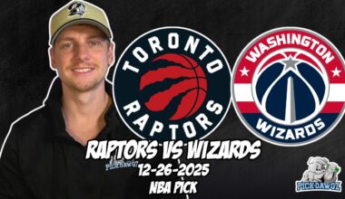 Toronto Raptors vs Washington Wizards 12/26/25 NBA Free Picks & Prediction | NBA Betting Tips