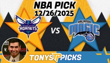 Charlotte Hornets vs Orlando Magic Pick 12/26/25 NBA Pick Prediction
