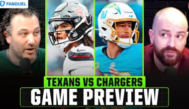 Texans vs Chargers FULL Preview + Predictions