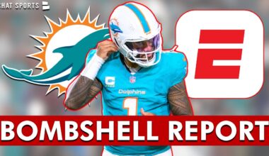 🚨ESPN Drops BOMBSHELL REPORT On Tua Tagovailoa & Miami Dolphins