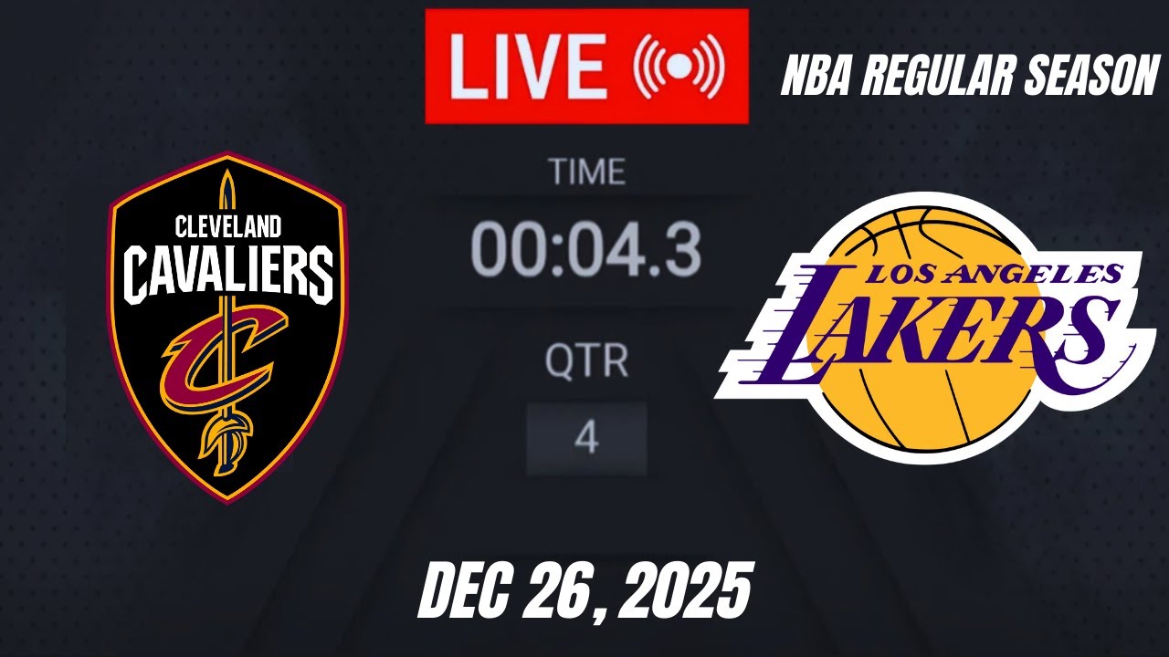 NBA LIVE! Cleveland Cavaliers vs Los Angeles Lakers I December 26, 2025 | Lakers vs Cavaliers  2K26