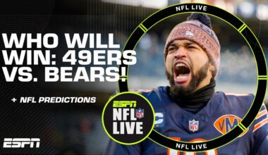 Will the Chicago Bears be victorious? + Expectations for Bills vs. Eagles 👀 | NFL Live