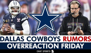 MAJOR Cowboys Rumors After Win vs. Commanders Ft. Matt Eberflus, Dak Prescott & Sitting Starters?