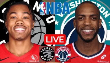 LIVE: TORONTO RAPTORS vs WASHINGTON WIZARDS | NBA | PLAY BY PLAY | SCOREBOARD