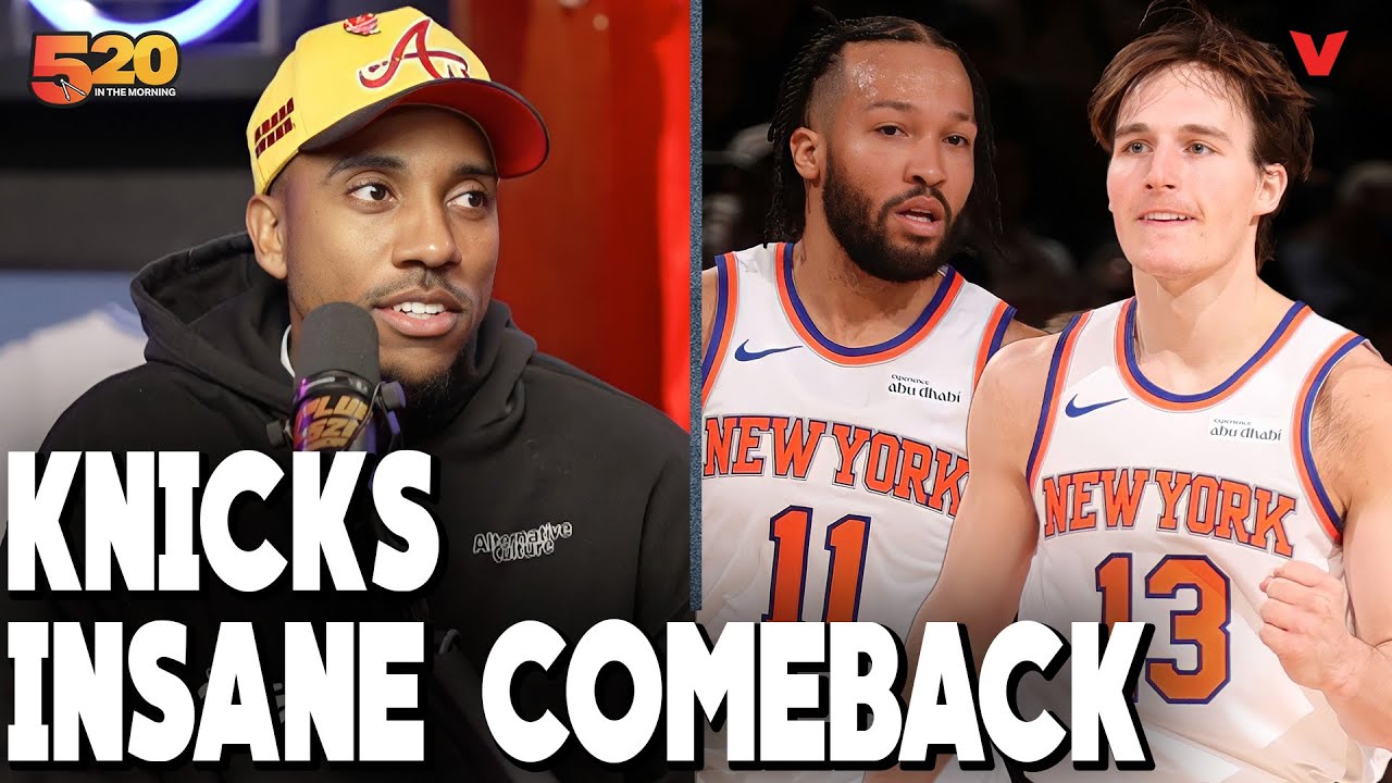 Jeff Teague REACTS to Jalen Brunson & Knicks MONSTER comeback vs. Cavaliers on Christmas Day