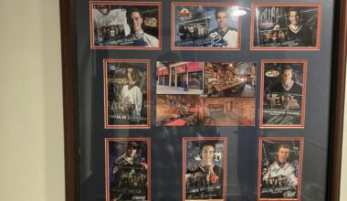 Sign Player Cards in Char Bar Bathroom