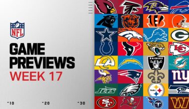 NFL Week 17 Game Previews