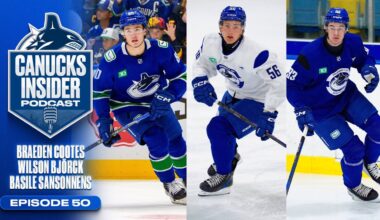 Cootes, Björck, and Sansonnens Preview the World Junior Championships | Canucks Podcast Episode 50
