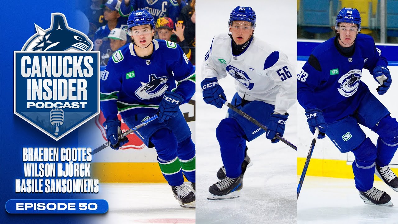 Cootes, Björck, and Sansonnens Preview the World Junior Championships | Canucks Podcast Episode 50