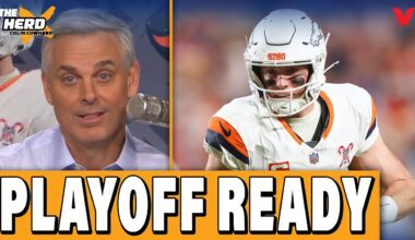Colin Cowherd REACTS to Broncos-Chiefs & Lions-Vikings, Is Bo Nix PLAYOFF READY? | THE HERD NFL