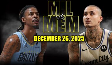 Milwaukee Bucks vs Memphis Grizzlies Full Game Highlights – December 26, 2025 | NBA Season