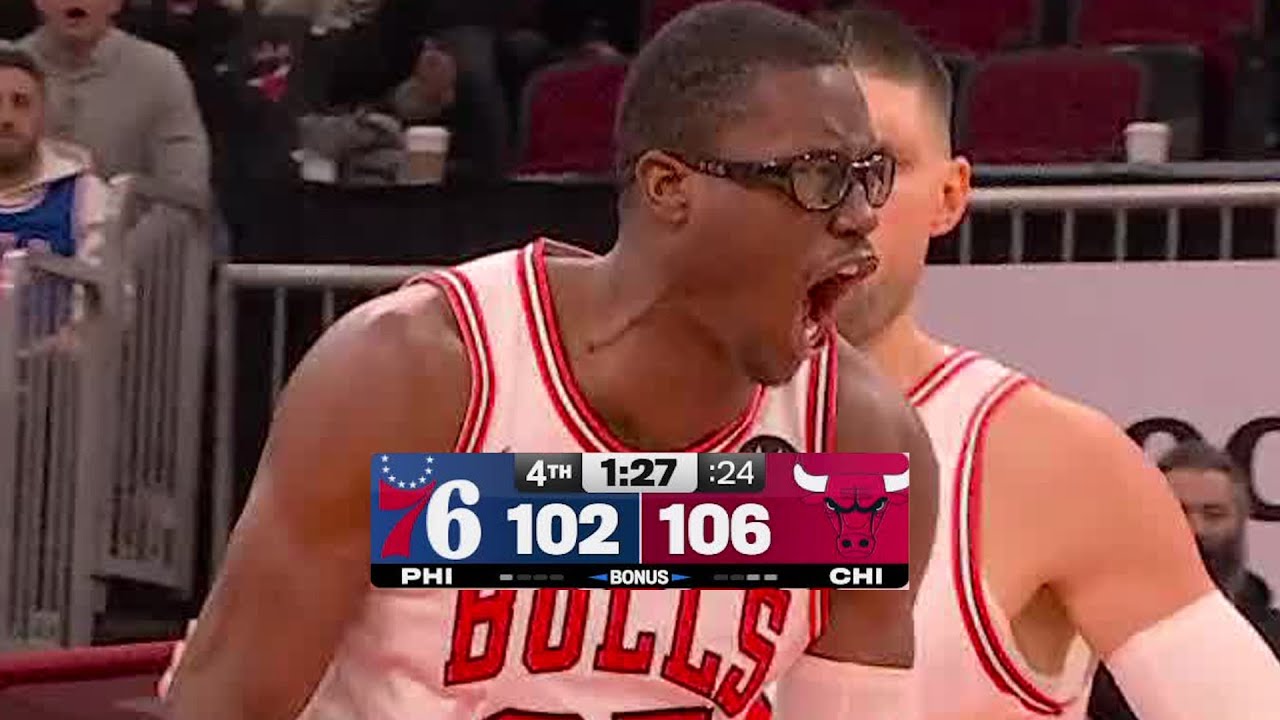 Fina; 5:25 WILD ENDING Bulls vs 76ers | December 26, 2025