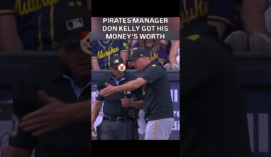 Pirates Manger gets Ejected after blown Call by Umpire! #mlb #pirates #umpire