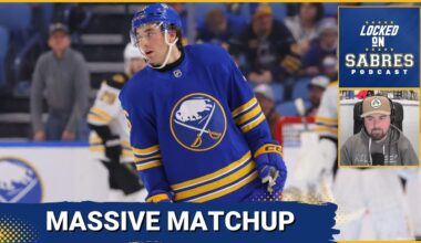 Biggest Buffalo Sabres home game in years against the Boston Bruins