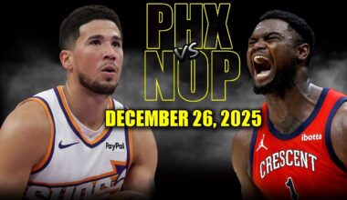 Phoenix Suns vs New Orleans Pelicans Full Game Highlights – December 26, 2025 | NBA Season