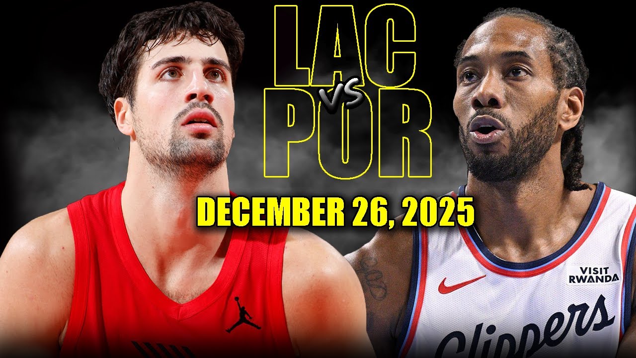 Los Angeles Clippers vs Portland Trail Blazers Full Game Highlights – December 26, 2025 | NBA Season