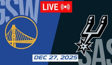 NBA LIVE! Golden State Warriors vs San Antonio Spurs | December 27, 2025 NBA Regular Season LIVE
