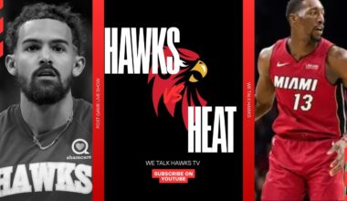 WE TALK HAWKS TV. HAWKS VS HEAT POST GAME LIVE SHOW