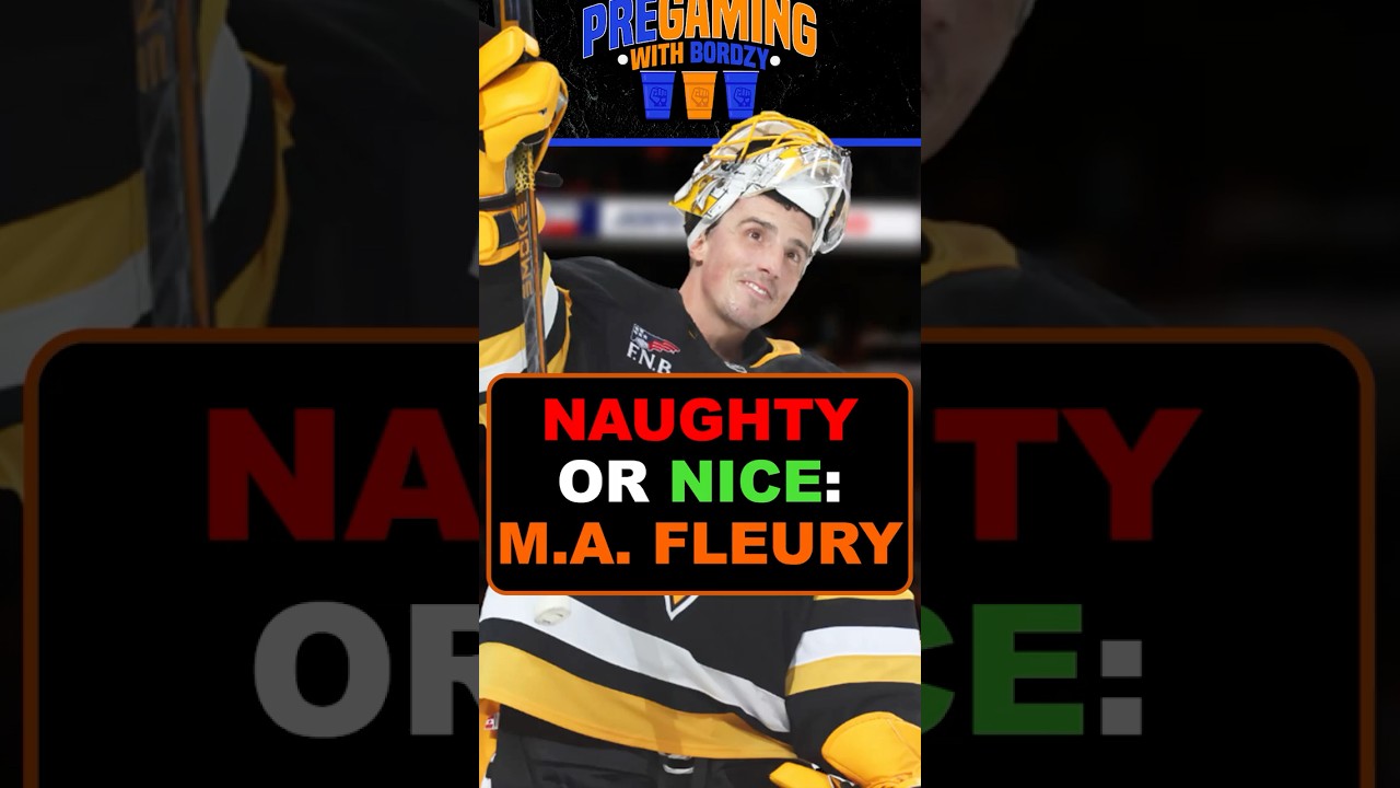 Could Marc-Andre Fleury potentially be on the Oilers Nice list? 👀👀