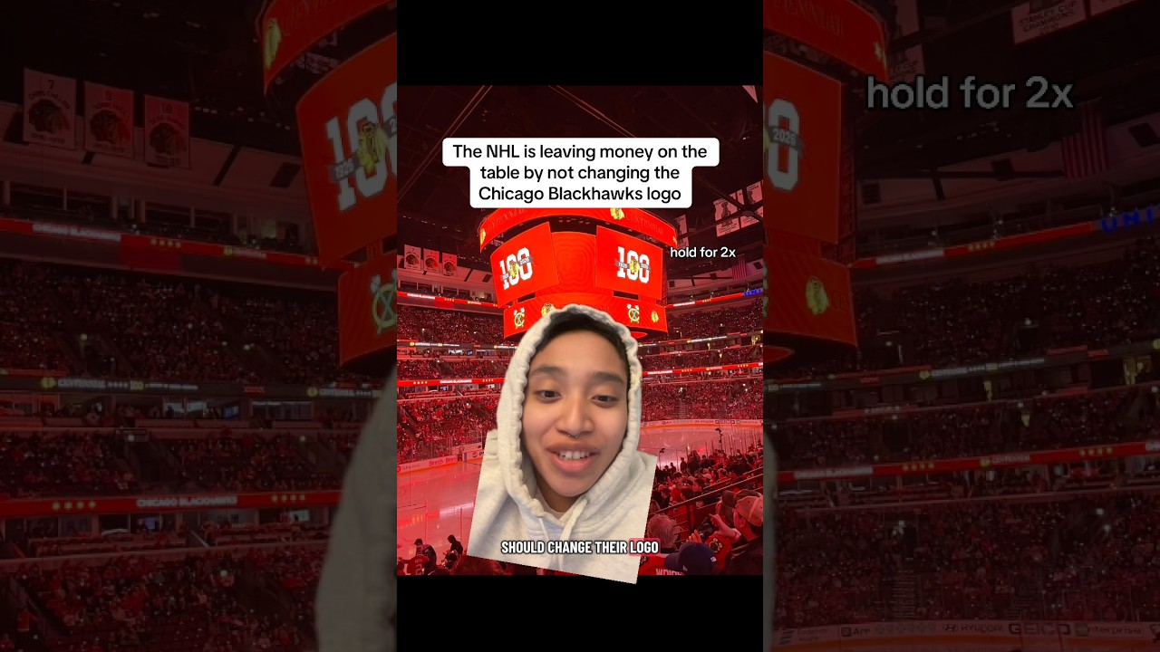 The NHL should change the Chicago Blackhawks logo #nhl #racism #IndigenousPeoplesDay