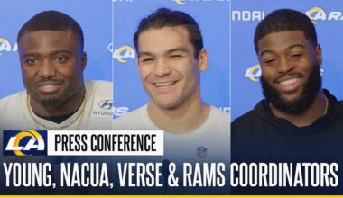 Byron Young, Puka Nacua & Jared Verse On Making The Pro Bowl; Rams Coordinators On Week 17 Prep