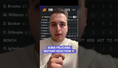 Instant Reaction To The Phoenix Suns BEATING Pelicans ☀️ #nba #phoenixsuns #devinbooker