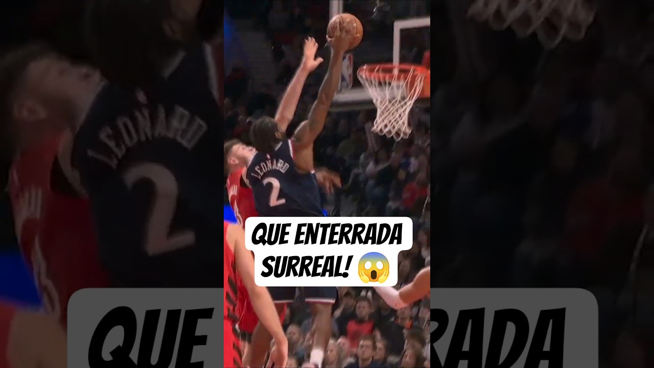 Que dunk é essa, Kawhi? 😱🔥🤯 #shorts #nba #basquete