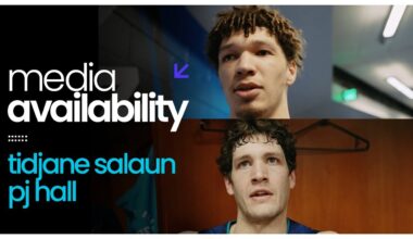 Hornets at Magic: Tidjane Salaun & PJ Hall Postgame Media Availability | 12/26/2025