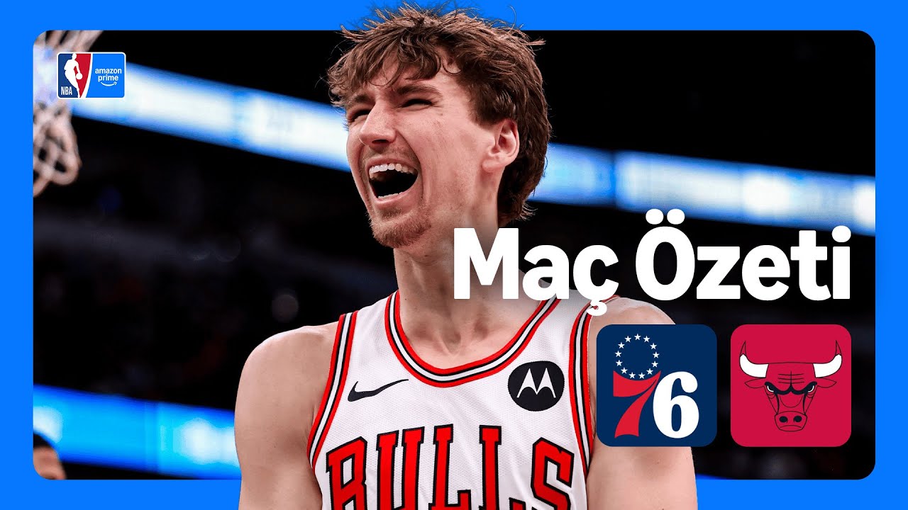 Philadelphia 76ers - Chicago Bulls | Maç Özeti | NBA | Prime Video Türkiye
