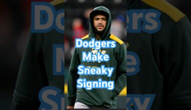 Dodgers make another SNEAKY signing…
