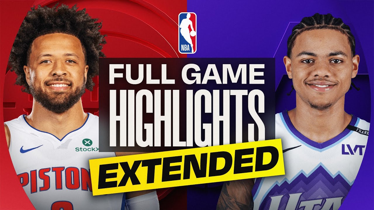 EXTENDED: PISTONS at JAZZ | FULL GAME HIGHLIGHTS | December 25, 2025