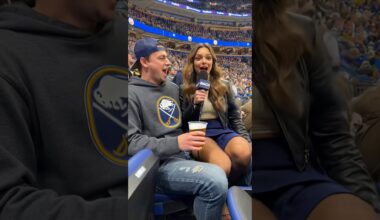 Buffalo Sabres win with a last-minute goal in a tie 🏒🎉 #nhl #nhlhighlights #nhlshorts