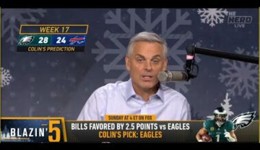 THE HERD | Colin Cowherd CONFIDENT Philadelphia Eagles Will BEAT The Bills | NFL