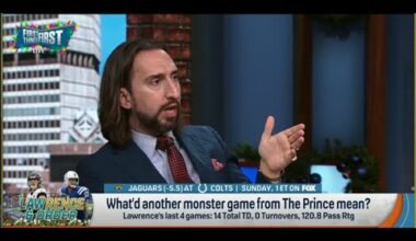 FIRST THINGS FIRST | Nick Wright CONFIDENT, Jacksonville Jaguars Can Do DAMAGE With Trevor Lawrence