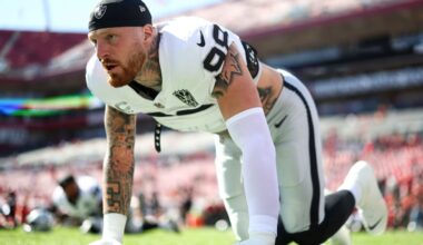 Sources: Raiders star Maxx Crosby expected to need knee surgery