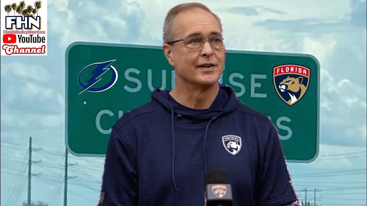 Paul Maurice, Panthers Morning Skate: Tampa Bay Lightning at Florida; Dec. 27, 2025